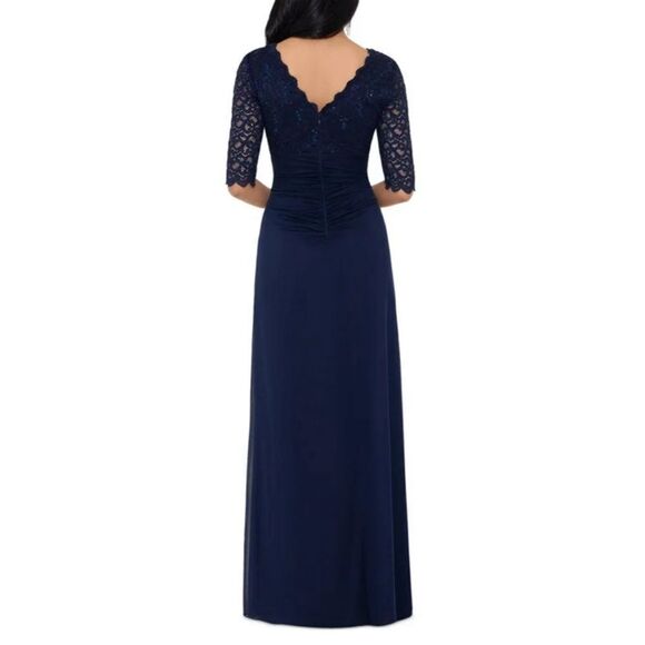 Betsy & Adam Lace Bodice Dress - Picture 2 of 8